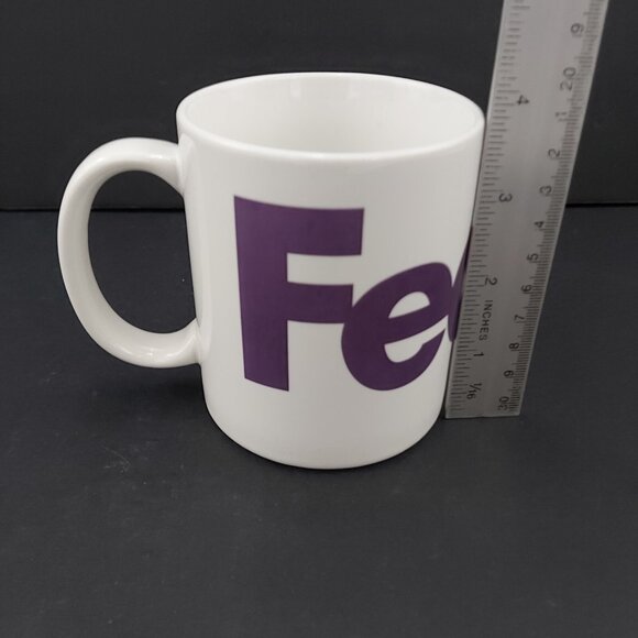 Fedex Mug Coffee Cup Federal Express Logo - Picture 7 of 7
